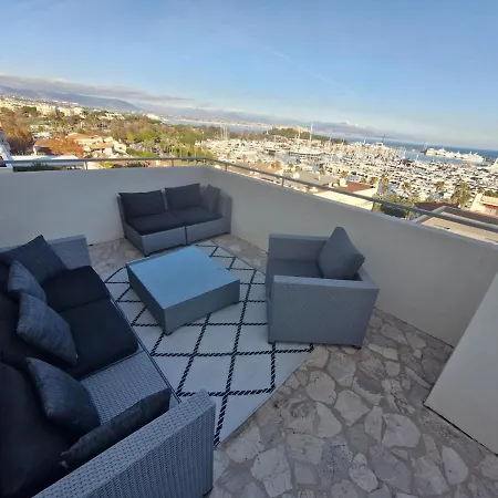 شقة Large 3-bedroom Port Vauban أنتيب